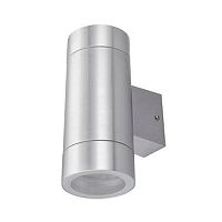 Светильник накладной Ecola 8003A 2хGX53 220В 10Вт Цилиндр IP65 Сатин хром фото Светильник накладной Ecola 8003A 2хGX53 220В 10Вт Цилиндр IP65 Сатин хром картинка